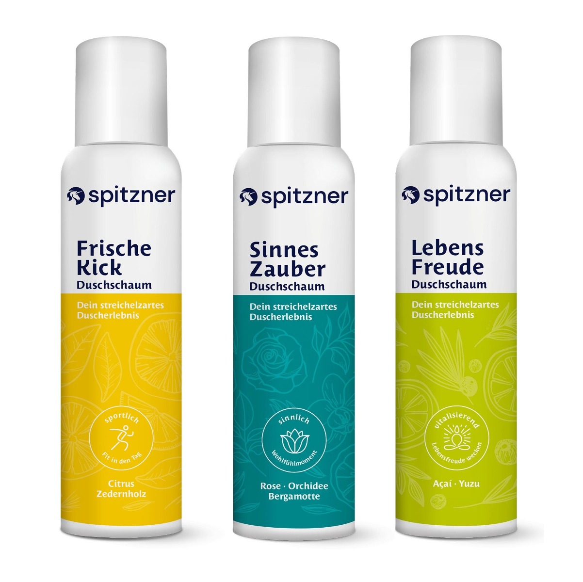 Spitzner Carpe Diem Duschschaum Set (3 x 150 ml)