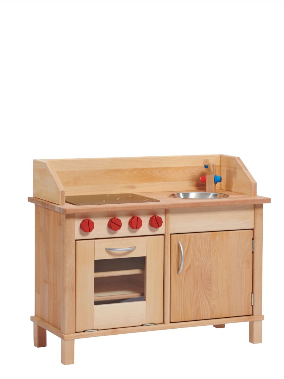 Holzspielzeug Kinderküche ohne Aufbau, Glückskäfer