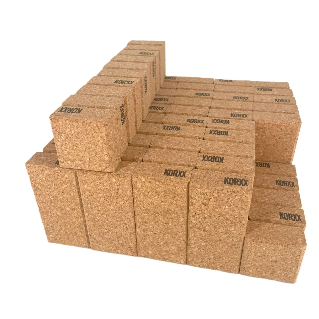 60 Korkbausteine Cuboid M 60 teilig Box, KORXX.