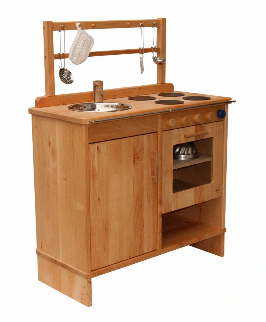 Kinderküche aus Holz Millenium Schöllner