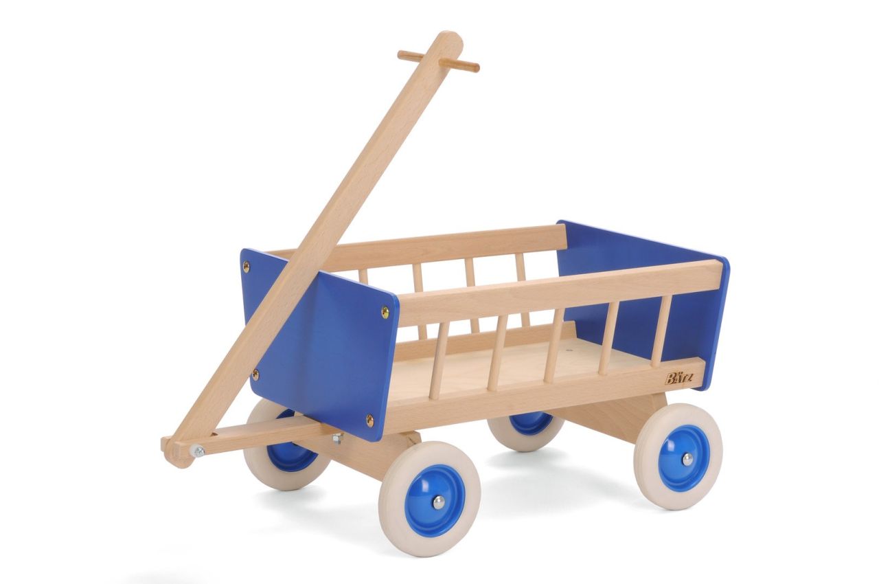 Holzspielzeug Puppen-Bollerwagen Bätz
