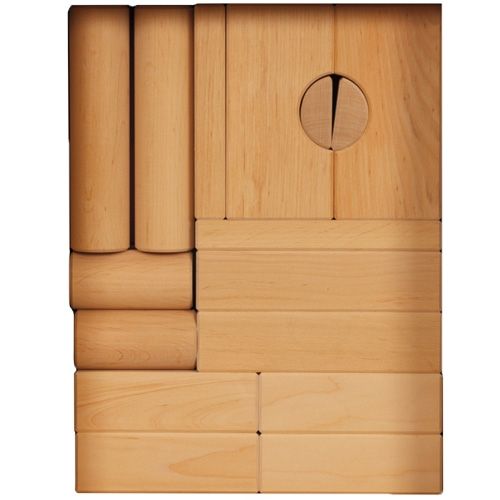 Holz Bauklötze 'spiel gut', 2. Lage, Lautenbach.