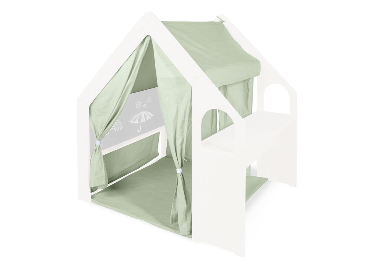 Stoffdach für Spielhaus Thilda, salbeigrün, Pinolino