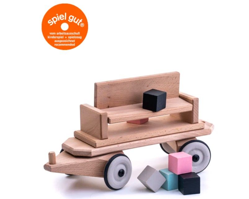 Dynamiko Holzzug Lotte Anhänger Anhänger Lore