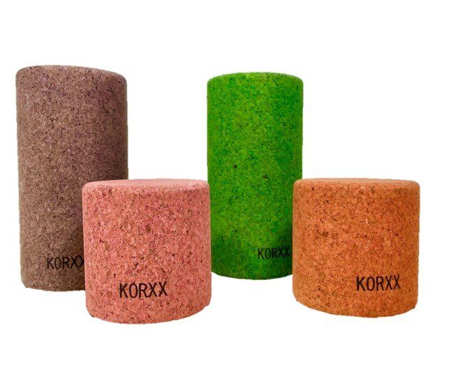 KORXX Big Blocks Column Mix 6 bunte XL Korkbausteine in Säulenform