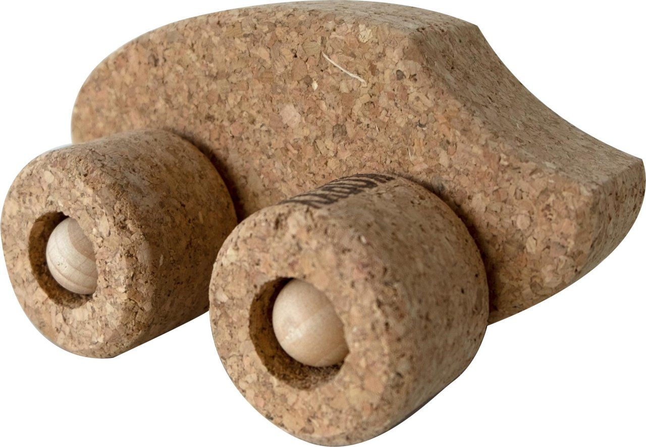 Spielzeug-Auto aus Kork Korxx Duck Car natur