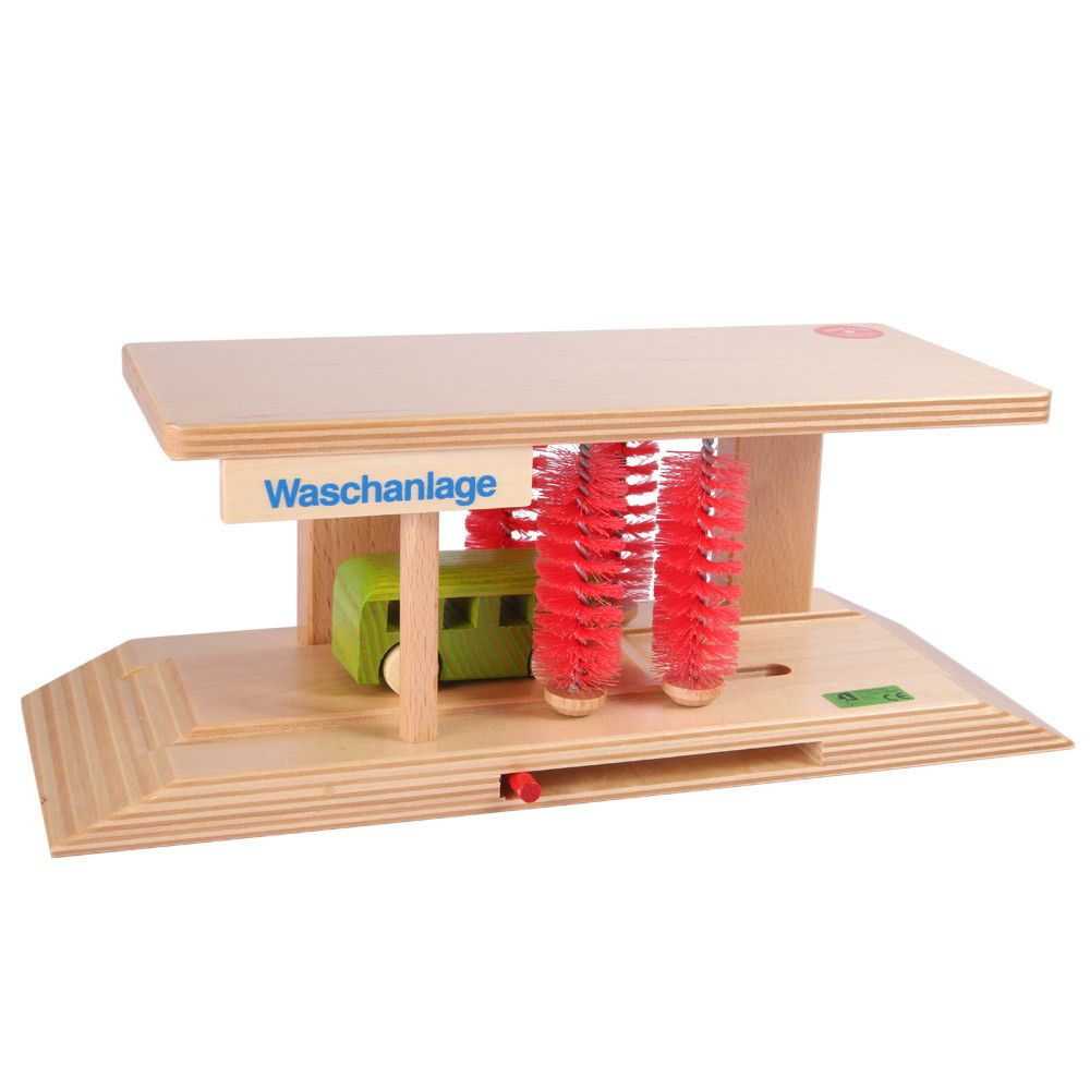 Waschanlage 'spiel gut', Holz Beck Holzspielzeug.