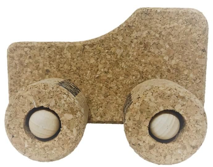Kork Spielzeugauto Traktor natur, KORXX