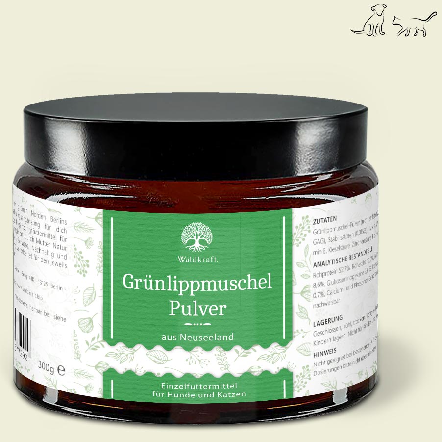 Grünlippmuschelpulver - Vollfett 3%