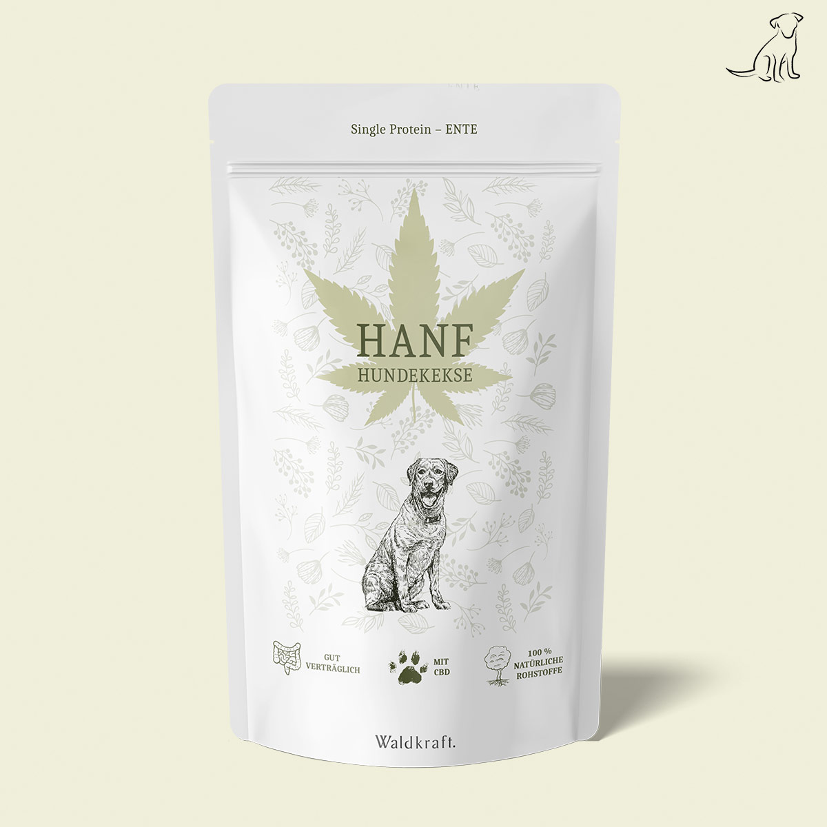 Hanf-Hundekekse - 390g