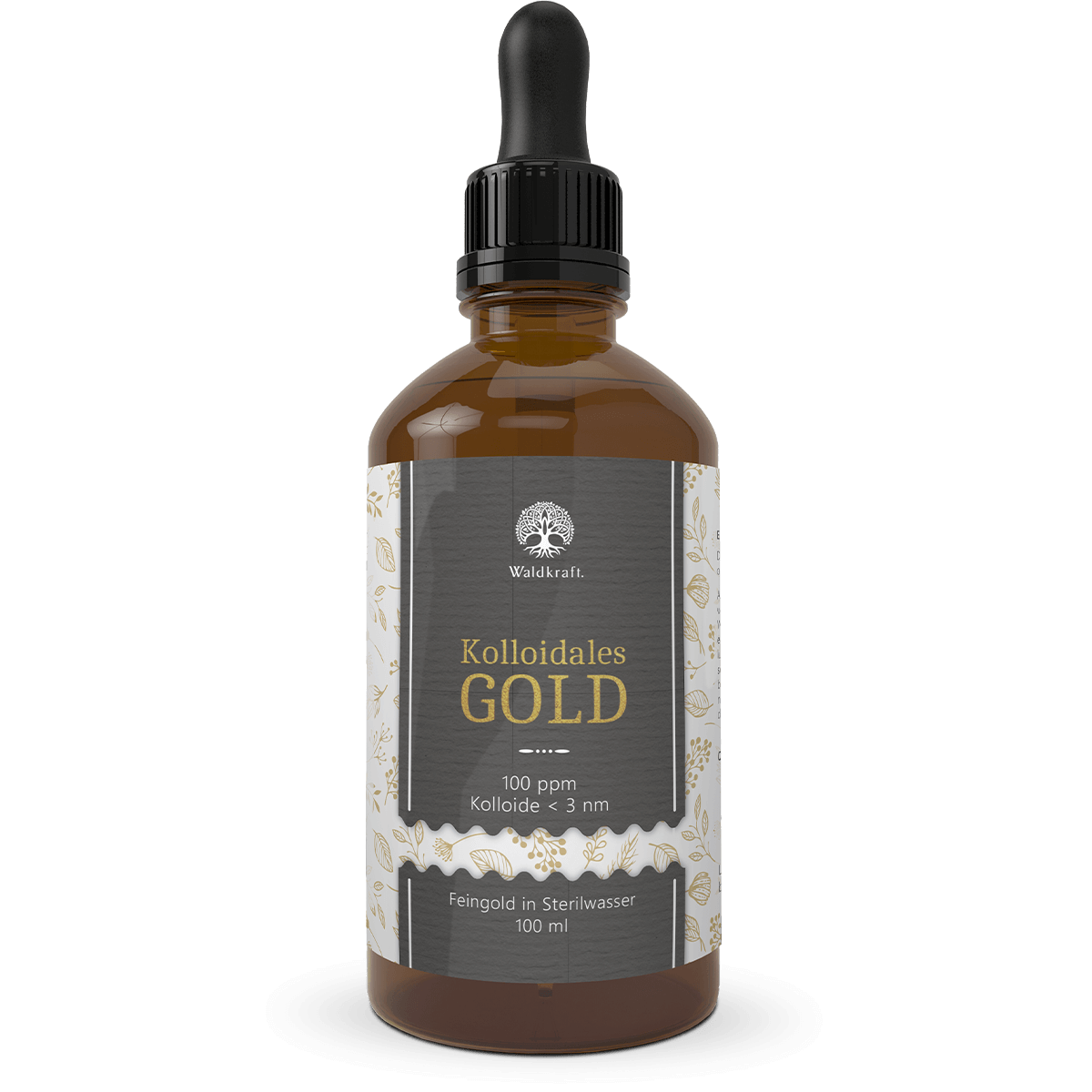 Kolloidales Gold – 100 ppm Gold-Lösung