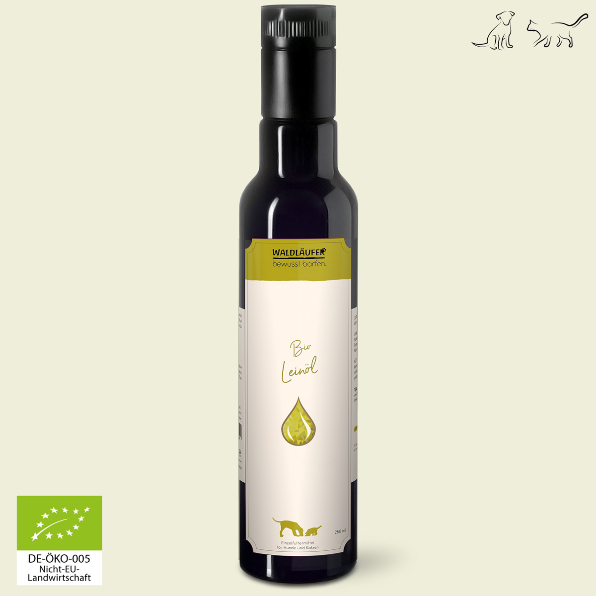 BIO Leinöl - 1. Kaltpressung - 250ml