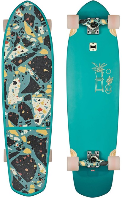 GLOBE BLAZER XL 36 Longboard 2025 lagoon/terrazzo