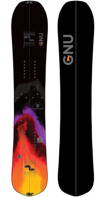 GNU BANKED COUNTRY SPLIT Snowboard 2023 - 159
