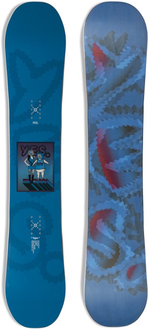 YES TYPO WIDE Snowboard 2024 - 156W