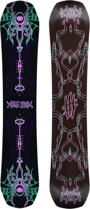 YES MENACE Snowboard 2025 - 140