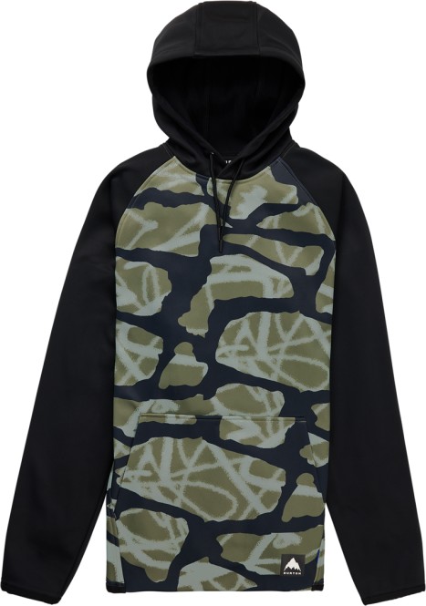 BURTON CROWN WEATHERPROOF Hoodie 2026 graffiti camo/true black - M