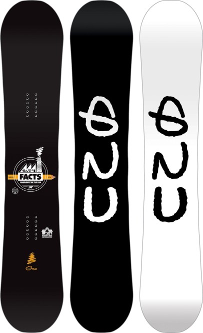 GNU FACTS Snowboard 2026 - 159