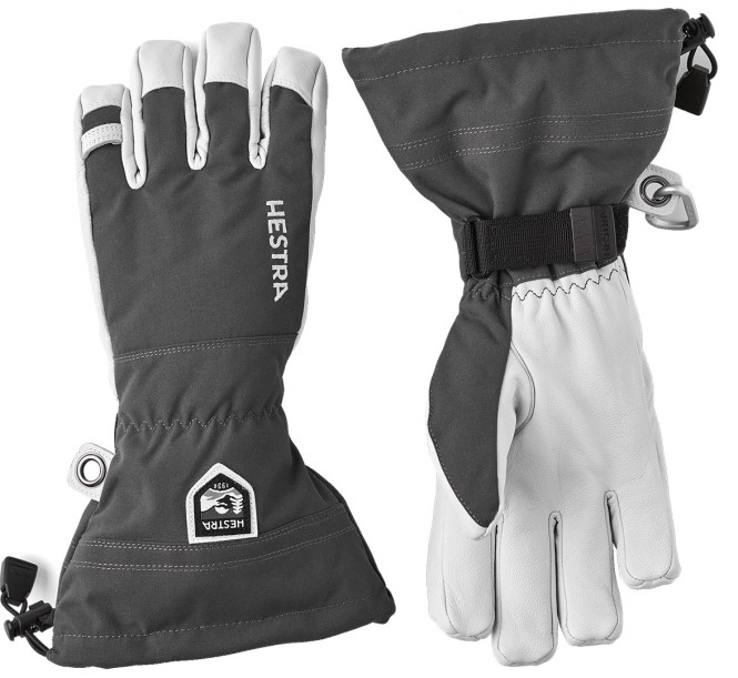 HESTRA ARMY LEATHER HELI SKI Handschuh 2026 grey - 9