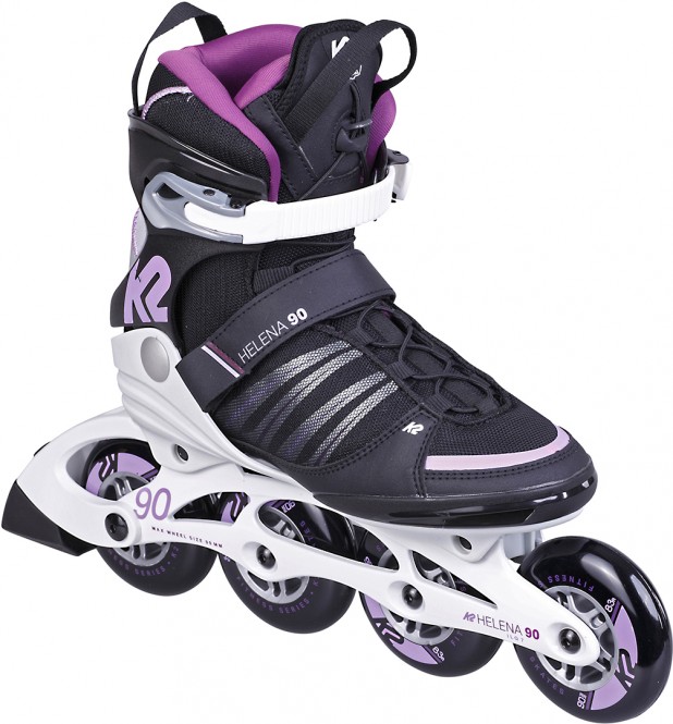 K2 HELENA 90 II SPEEDLACE LTD Inline Skate black/purple - 39,5