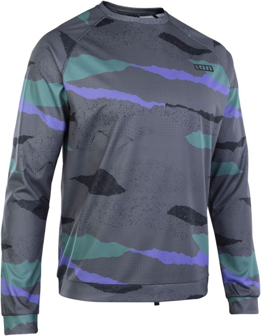 ION WETSHIRT LS Lycra 2024 dark collage - XXL