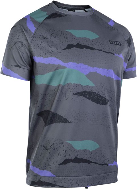 ION WETSHIRT SS Lycra 2024 dark collage - XXL