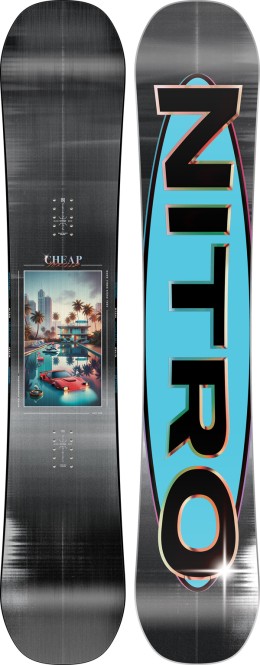 NITRO CHEAP THRILLS Snowboard 2026 - 155