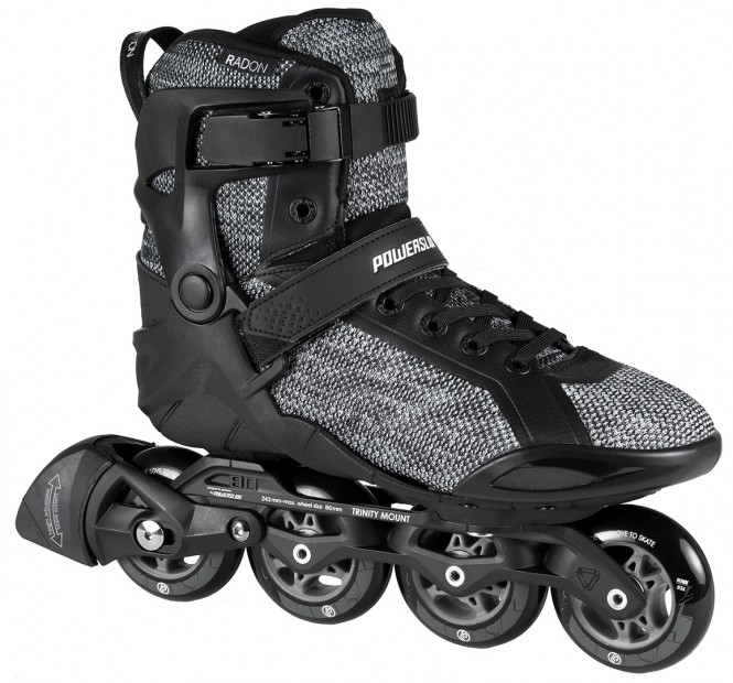 POWERSLIDE RADON 80 Inline Skate 2023 black/white - 39