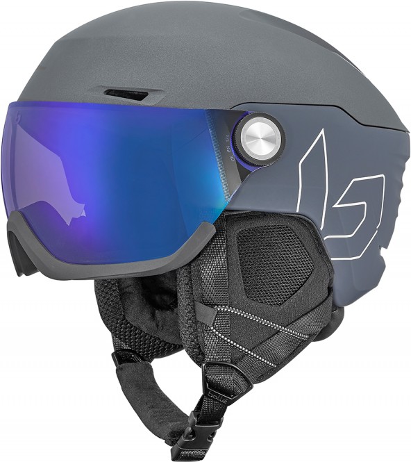 BOLLE V-RYFT PURE Helm 2026 grey matte/photochimic blue - S