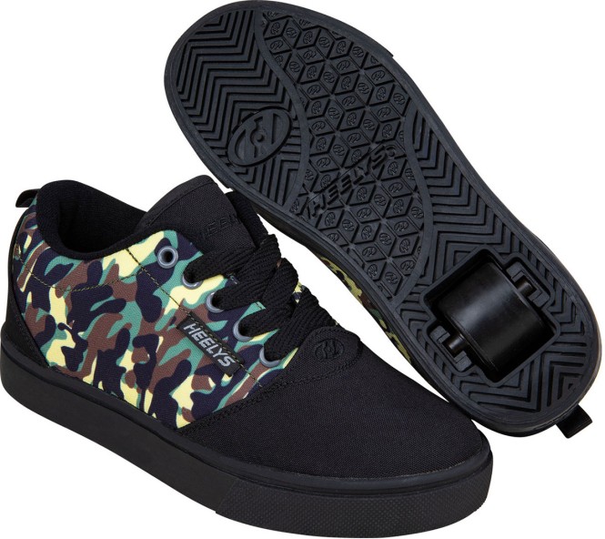 HEELYS PRO 20 PRINTS Schuh black/camo nylon - 31