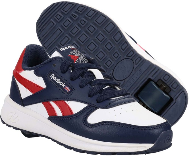 HEELYS CLASSIC LEATHER X REEBOK Schuh white/blue/red - 32