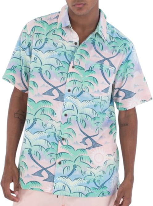 HURLEY RINCON Hemd 2025 candy pink - M