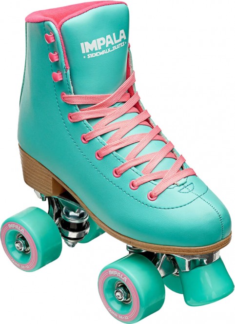 IMPALA QUAD SKATE Kinder Rollschuh aqua - 35