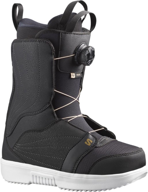SALOMON PEARL BOA Boot 2026 black/white/gold - 38