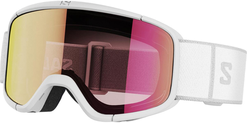SALOMON AKSIUM 2.0 S Schneebrille 2025 white/universal ruby