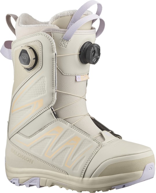 SALOMON IVY BOA SJ BOA Boot 2025 cream/peach fuzz/orchid petal - 34,5