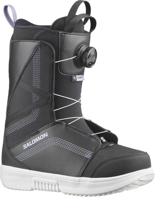 SALOMON SCARLET BOA Boot 2026 black/black/persian violet - 40