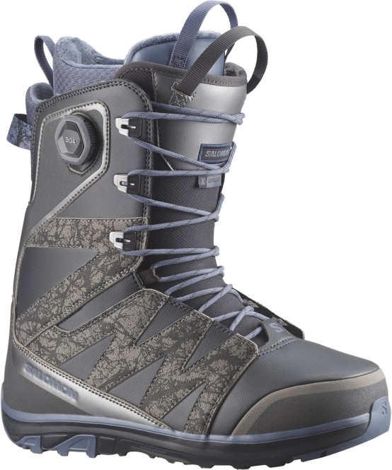 SALOMON X APPROACH LACE SJ BOA TEAM Boot 2026 phantom/metal grey/grisaille - 43,5
