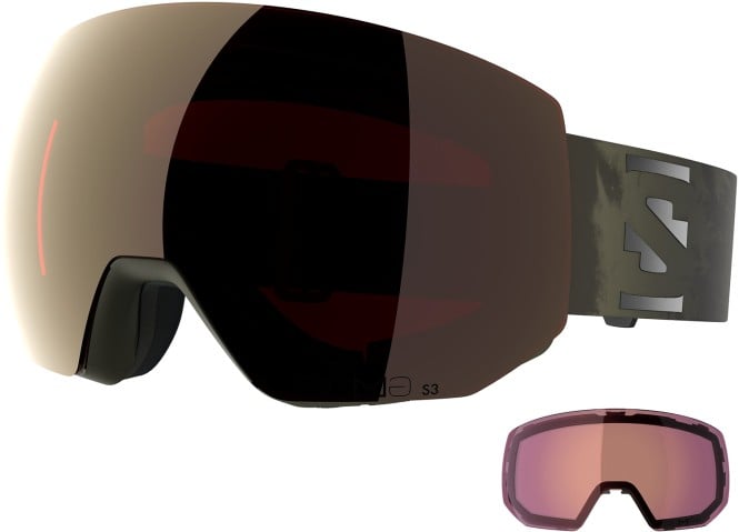 SALOMON RADIUM PRO SIGMA Schneebrille 2026 olive night/sigma gun metal