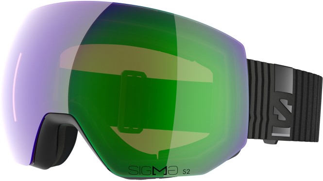 SALOMON RADIUM PRO SIGMA Schneebrille 2026 black/sigma emerald