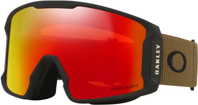 OAKLEY LINE MINER L Schneebrille 2026 army green corduroy/prizm snow torch iridium