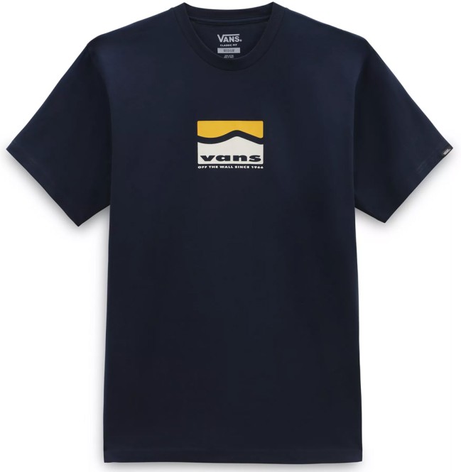 VANS CENTER SIDESTRIPE T-Shirt 2023 navy - S