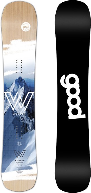 GOODBOARDS WOODEN WIDE Snowboard 2026 - 162W