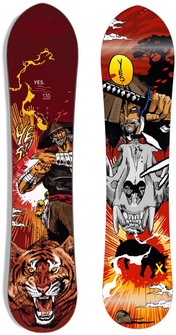 YES FIRST POW Snowboard 2024 - 125