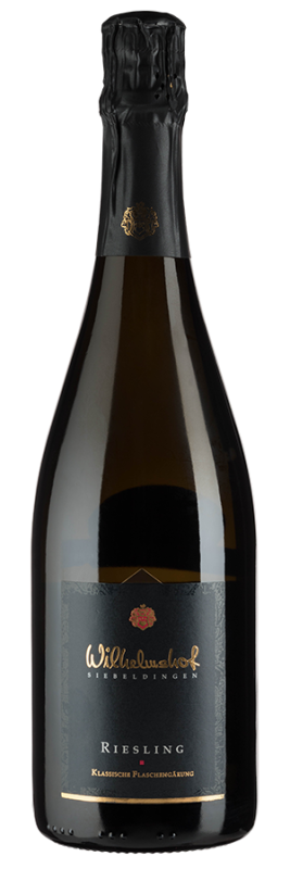 Riesling Sekt Brut Bio (2022) - Wilhelmshof - Schaumwein aus der Pfalz, Deutschland