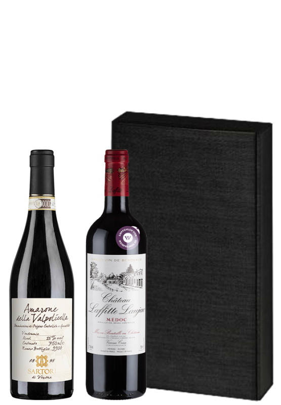 2er-Rotwein Geschenkset Premium - Geschenkideen aus Italien