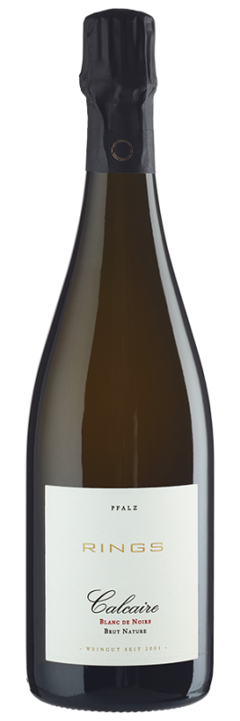 Calcaire Blanc de Noirs Brut Nature Sekt Bio (2019) - Rings - Schaumwein aus der Pfalz, Deutschland