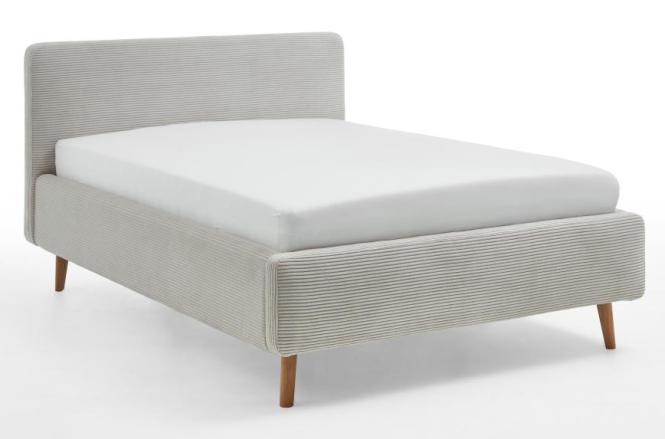140x200 Polsterbett MATTIS mit Bettkasten von Meise Möbel Beige