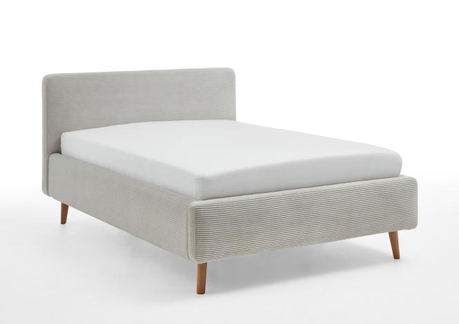 140x200 Polsterbett MATTIS mit Bettkasten von Meise Möbel Beige