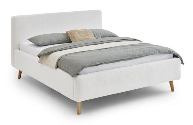 160x200 Polsterbett MATTIS von Meise Möbel Weiß